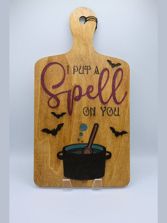 I Put A Spell On You Decorative Cutting Board