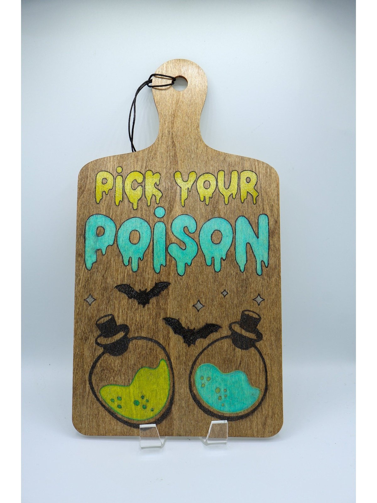 Pick Your Poison Decorative Cutting Board