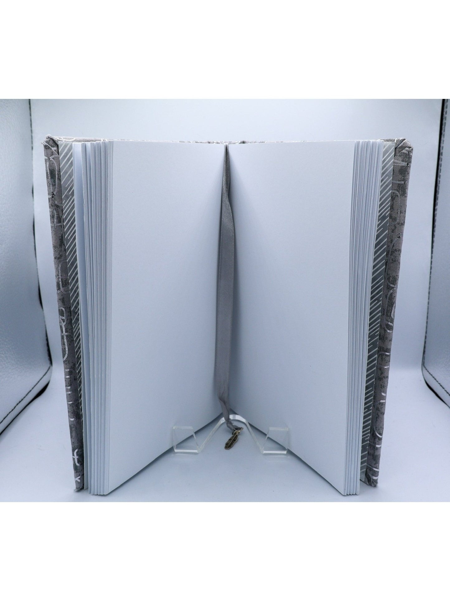 Silver Hand Bound Journal