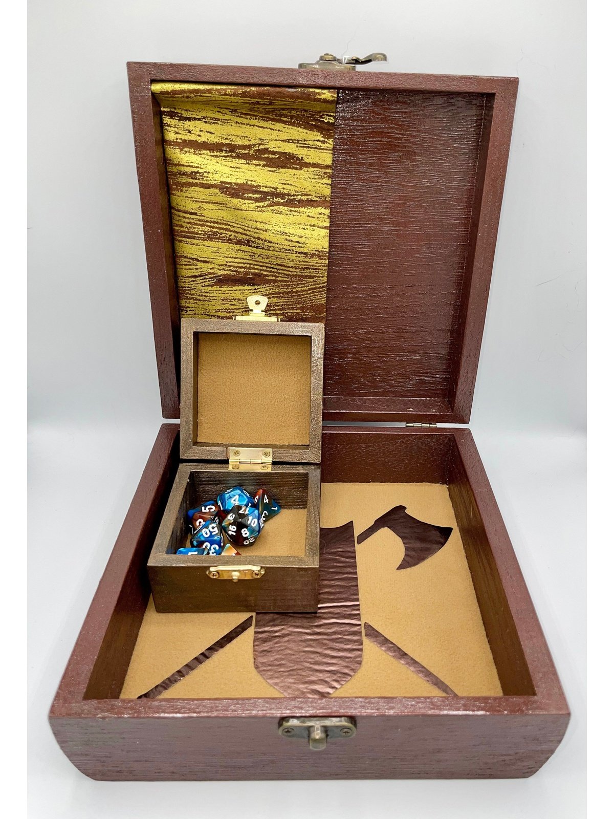 Fighter Themed Dice Box