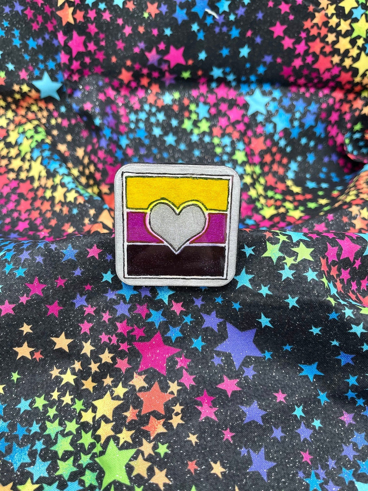 Non-Binary Pride Pin