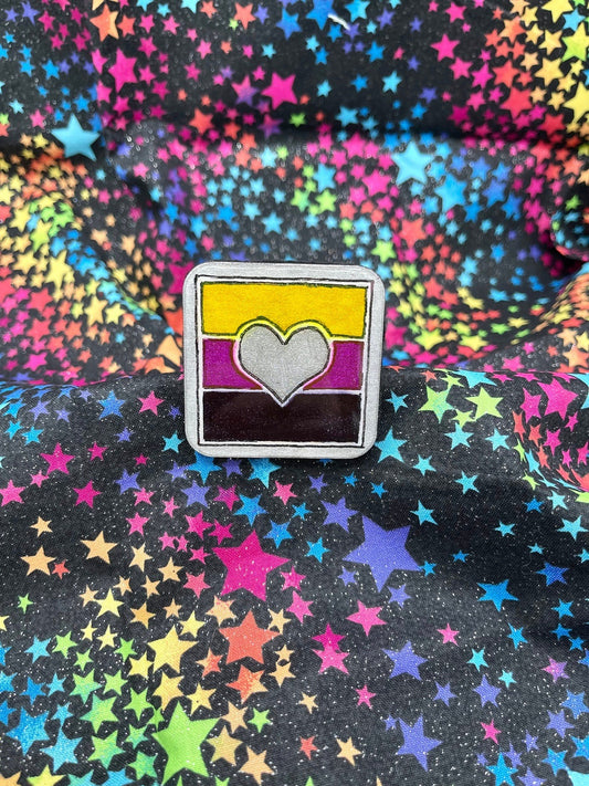 Non-Binary Pride Pin