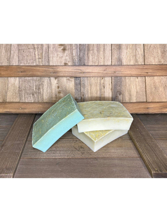 Oat Grass and Eucalyptus Herbal Soap