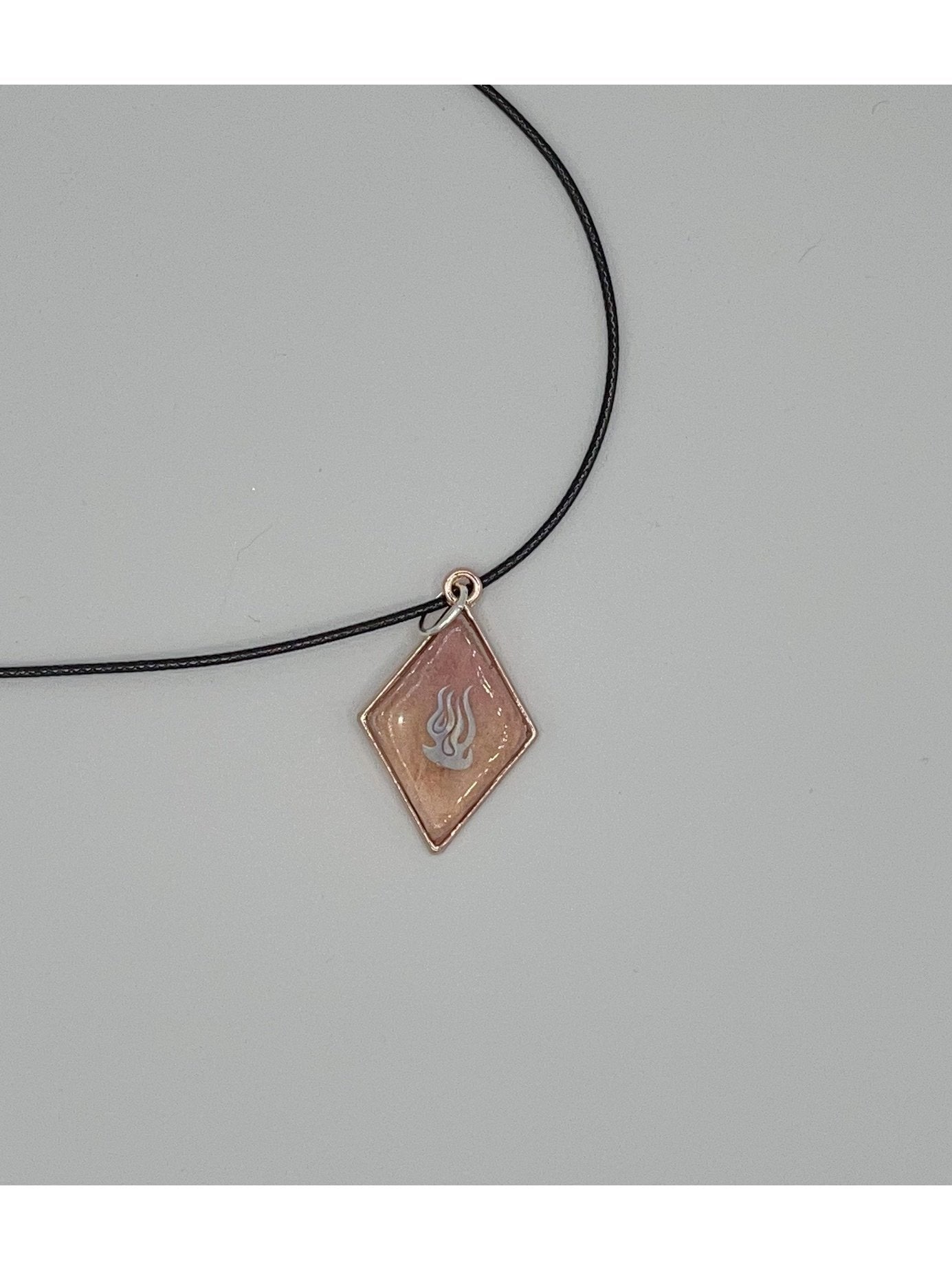 Open-Bezel Pendant - Hologram