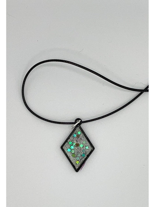 Open-Bezel Pendant - Stars