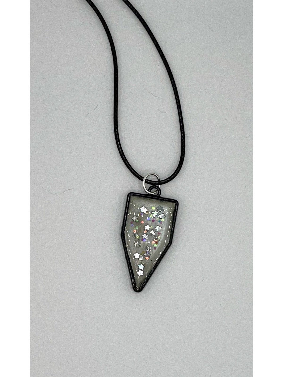 Open-Bezel Pendant - Stars