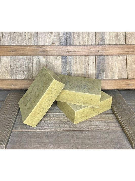 Peppermint and Lemon Herbal Soap