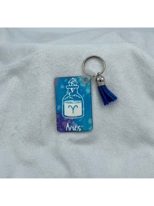 Potion Zodiac Keychain