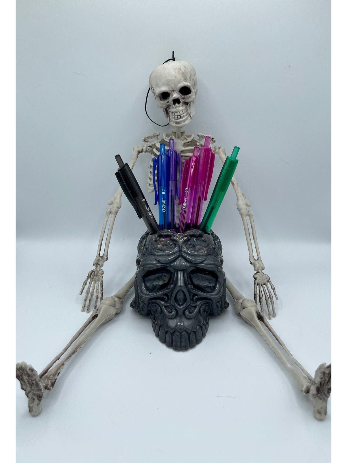 Skull Pen Cup