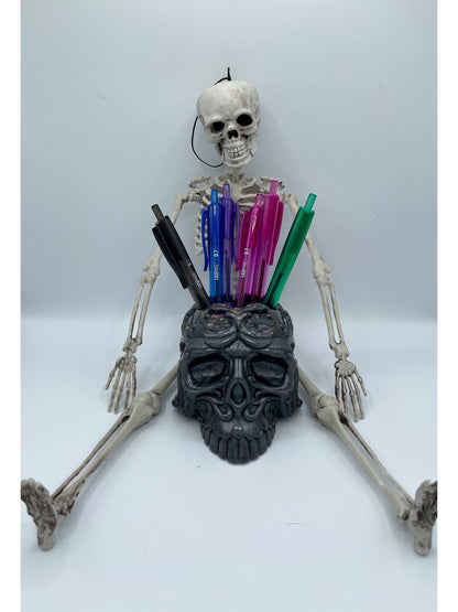 Skull Pen Cup